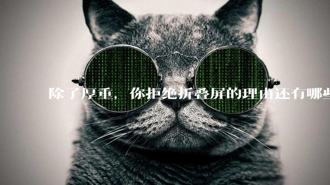 除了厚重，你拒绝折叠屏的理由还有哪些？什么样的折叠屏才能打动你？