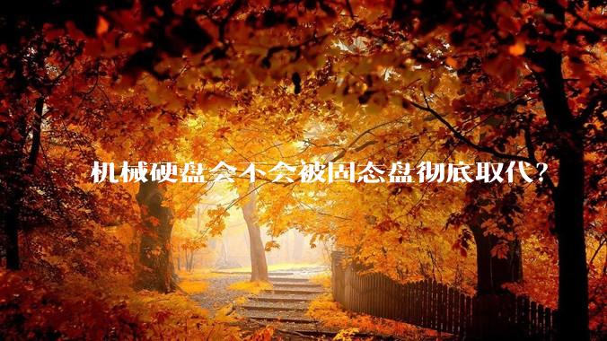 机械硬盘会不会被固态盘彻底取代？