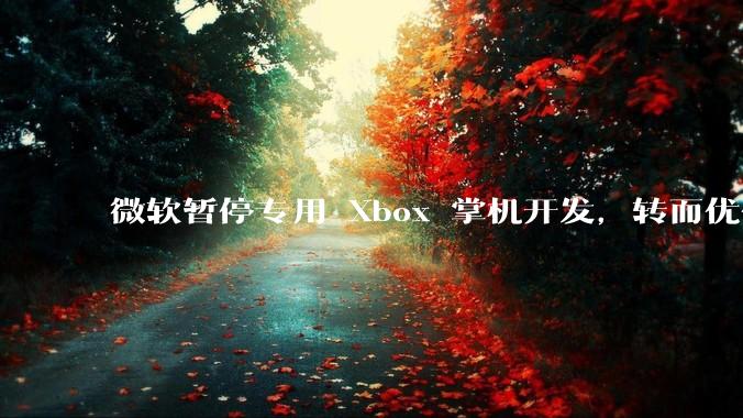 微软暂停专用 Xbox 掌机开发，转而优化 Windows 11 的掌机游戏体验，这背后原因有哪些？
