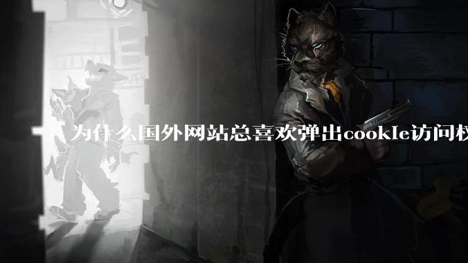 为什么国外网站总喜欢弹出cookie访问权限弹窗，国内网站却没有，这么做有什么意义？