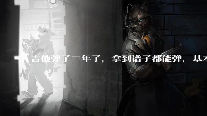 吉他弹了三年了，拿到谱子都能弹，基本的弹奏技巧都会，可没谱***不了，不会抓歌。每天该怎么练呢？