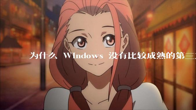 为什么 Windows 没有比较成熟的第三方桌面环境（explorer.exe）？