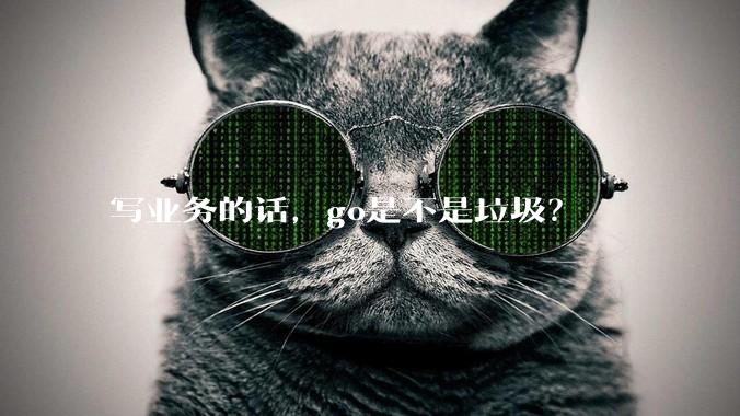 写业务的话，go是不是垃圾？
