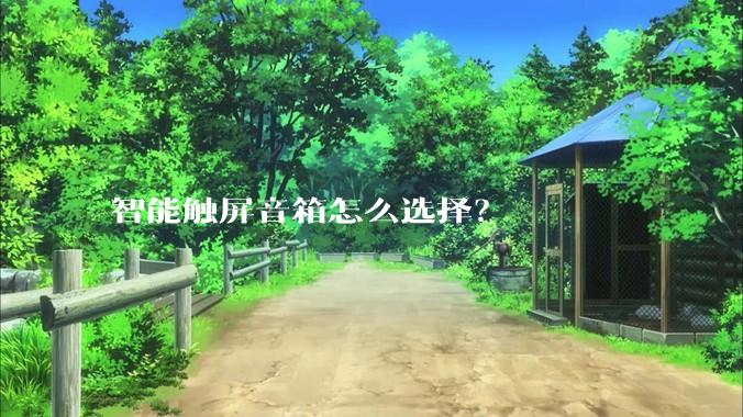 智能触屏音箱怎么选择？