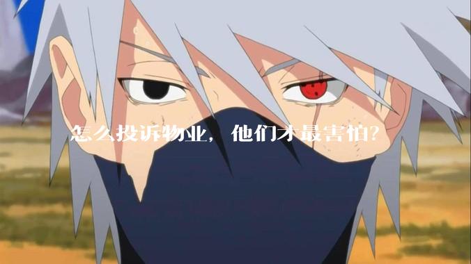 怎么投诉物业，他们才最害怕？