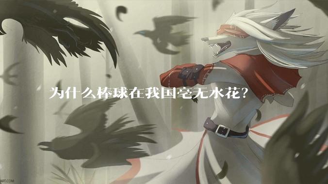 为什么棒球在我国毫无水花？